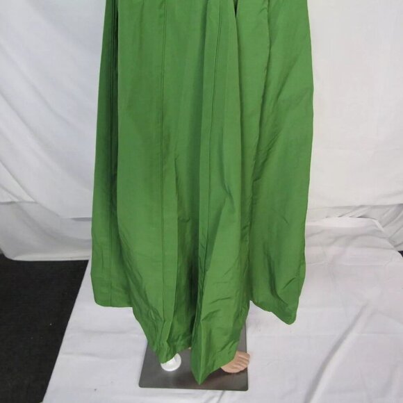 NEW BITTE KAI RAND Womens Cotton Blend Full Maxi Skirt Size M Kelly Green - Picture 4 of 7